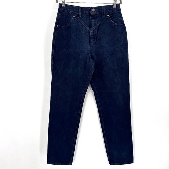 Ozark Mountain Vintage Blue Rockabilly High Waist Mom Western Coastal 13 Jeans - Picture 1 of 6